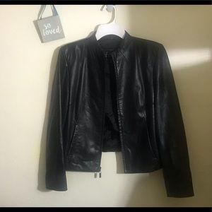 Leather jacket